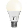 Led Pærer ^ STAR TRADING LED-pære A60 E27 4,8W 2700K med bevægelsessensor