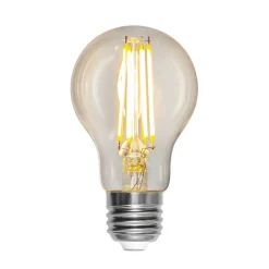 STAR TRADING Dæmpbar Led-Pære|Filament Pære > LED-pære A60 E27 8 W 810 lm klar 2.700K Filament dæmpbar