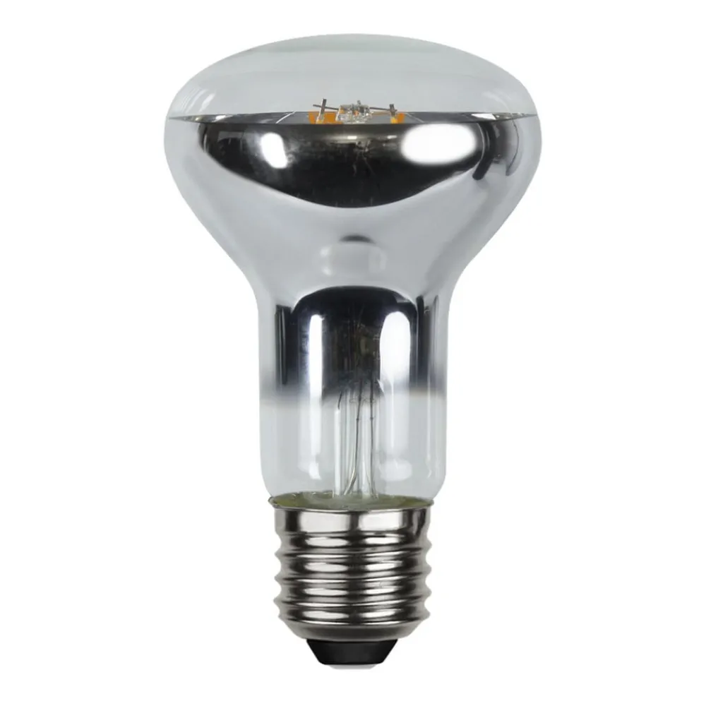 Dæmpbar Led-Pære|Filament Pære ^ STAR TRADING LED-pære Belysning, R63, E27, 4 W 2.700 K dæmpbar