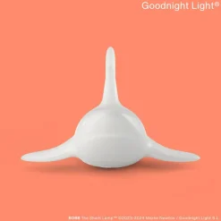 Dekorationsbelysning|Terrassebelysning ^ Goodnight Light LED-pære BOBB the shark lamp, flydende, RGBW