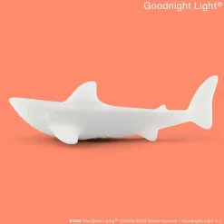 Dekorationsbelysning|Terrassebelysning ^ Goodnight Light LED-pære BOBB the shark lamp, flydende, RGBW