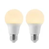 Led Pærer ^ Arcchio LED-pære E27 A60 8 W 3.000 K opal, sæt med 2 stk
