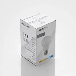 Arcchio Led Pærer > LED-pære E27 A60 8 W 3.000 K opal, sæt med 3 stk