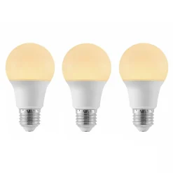 Arcchio Led Pærer > LED-pære E27 A60 4,9 W 3.000 K opal, sæt m. 3 stk