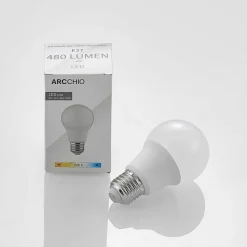 Arcchio Led Pærer > LED-pære E27 A60 4,9 W 3.000 K opal, sæt m. 3 stk