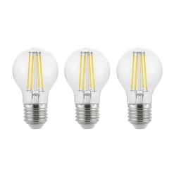 Dæmpbar Led-Pære|Filament Pære ^ Arcchio LED-pære E27 A60 6,5 W 827 3-trins-dæmper, 3 stk