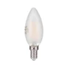 Dæmpbar Led-Pære ^ ORION LED-pære E14 C35, mat, 2W, 2.700 K, 180 lm, dæmpbar