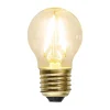 STAR TRADING Filament Pære|Led Pærer > LED-pære E27 G45 filament 1,5W 2.100 K Soft Glow