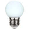 STAR TRADING Led Pærer > LED-pære E27 G45 til lyskæder, hvid 6.500K