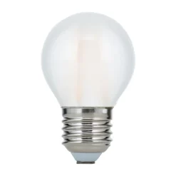 Dæmpbar Led-Pære|Led Pærer ^ ORION LED-pære E27 G45 4,5 W mat 827, kan dæmpes
