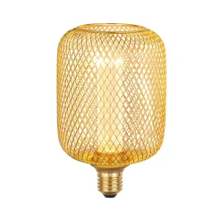 Searchlight Dæmpbar Led-Pære > LED-pære E27 Mesh 3,5W 1.800K guld