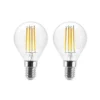 Arcchio Dæmpbar Led-Pære|Led Pærer > LED-pære E14 P45, 4W, klar, 2.700K, dæmpbar, sæt med 2 stk