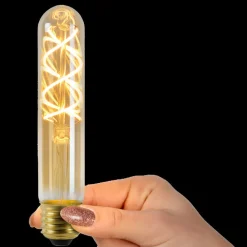 Lucide Dæmpbar Led-Pære|Filament Pære > LED-pære E27 rør T30 5W 2,200K, dæmpbar 15cm