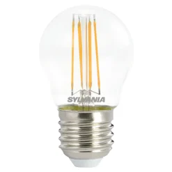 Sylvania Dæmpbar Led-Pære|Led Pærer > LED-pære E27 ToLEDo RT Ball 4,5W 827 dæmpbar