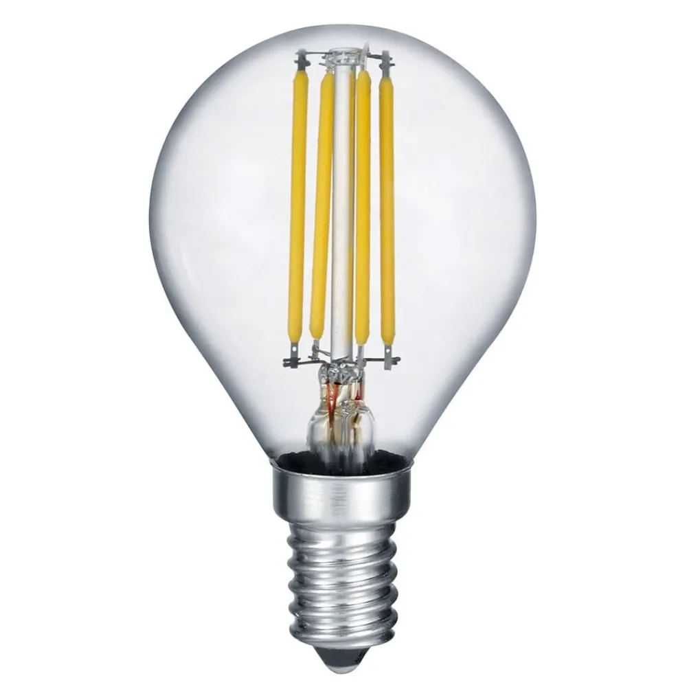 Trio Lighting Dæmpbar Led-Pære|Filament Pære > LED-pære E14 4W filamentpære, 2.700K Switch Dimmer