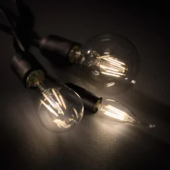 Trio Lighting Dæmpbar Led-Pære|Filament Pære > LED-pære E14 4W filamentpære, 2.700K Switch Dimmer