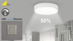 Trio Lighting Dæmpbar Led-Pære|Filament Pære > LED-pære E14 4W filamentpære, 2.700K Switch Dimmer
