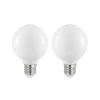 Arcchio Dæmpbar Led-Pære|Led Pærer > LED-pære E27 8W G80 2.700K dæmpbar, opal, sæt med 2 stk