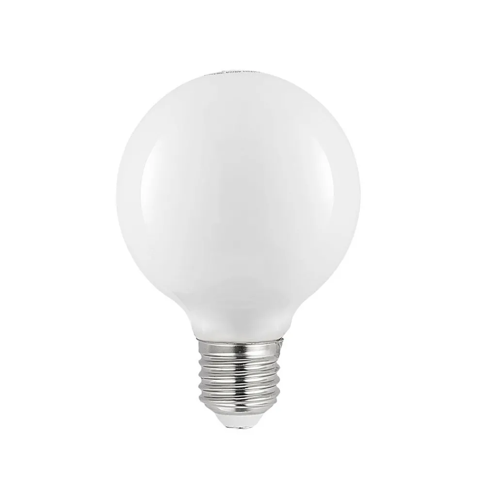 Arcchio Dæmpbar Led-Pære|Led Pærer > LED-pære E27 8W G80 2.700K dæmpbar, opal, sæt med 2 stk