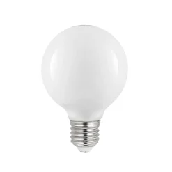 Dæmpbar Led-Pære ^ Arcchio LED-pære E27 8W G80 2.700K dæmpbar, opal, sæt med 3 stk