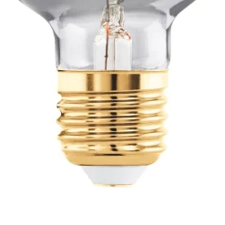 EGLO Dæmpbar Led-Pære|Filament Pære > LED-pære E27 4W G60 2.000K Filament røgfarvet dæmpbar