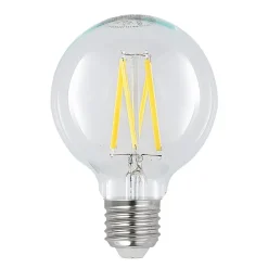 Arcchio Dæmpbar Led-Pære|Filament Pære > LED-pære E27 8W G80 2.700K glødetråd dæmpbar klar