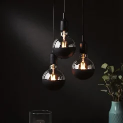 Paulmann Dæmpbar Led-Pære|Filament Pære > LED-pære E27 827 6,5W hovedspejl sort mat