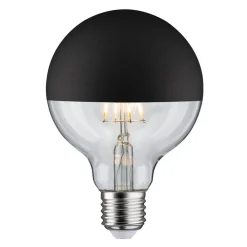 Paulmann Dæmpbar Led-Pære|Filament Pære > LED-pære E27 827 6,5W hovedspejl sort mat