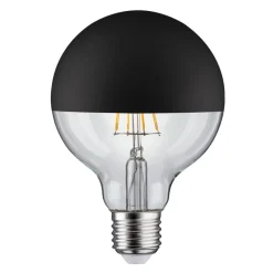 Paulmann Dæmpbar Led-Pære|Filament Pære > LED-pære E27 827 6,5W hovedspejl sort mat