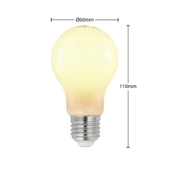 Arcchio Dæmpbar Led-Pære|Led Pærer > LED-pære E27 6W 2.700 K dæmpes opal 2 stk