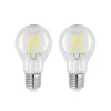 Arcchio Dæmpbar Led-Pære|Filament Pære > LED-pære E27 4W 2.700 K filament dæmpes klar 2 stk