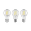 Dæmpbar Led-Pære|Filament Pære ^ Arcchio LED-pære E27 4W 2.700 K filament dæmpes klar 3 stk