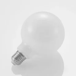 Dæmpbar Led-Pære|Led Pærer ^ Arcchio LED-pære E27 4W 2.700K G95 Globe, dæmpbar, opal