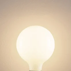 Arcchio Dæmpbar Led-Pære|Led Pærer > LED-pære E27 6W 2.700K G125 Globe, dæmpbar, opal
