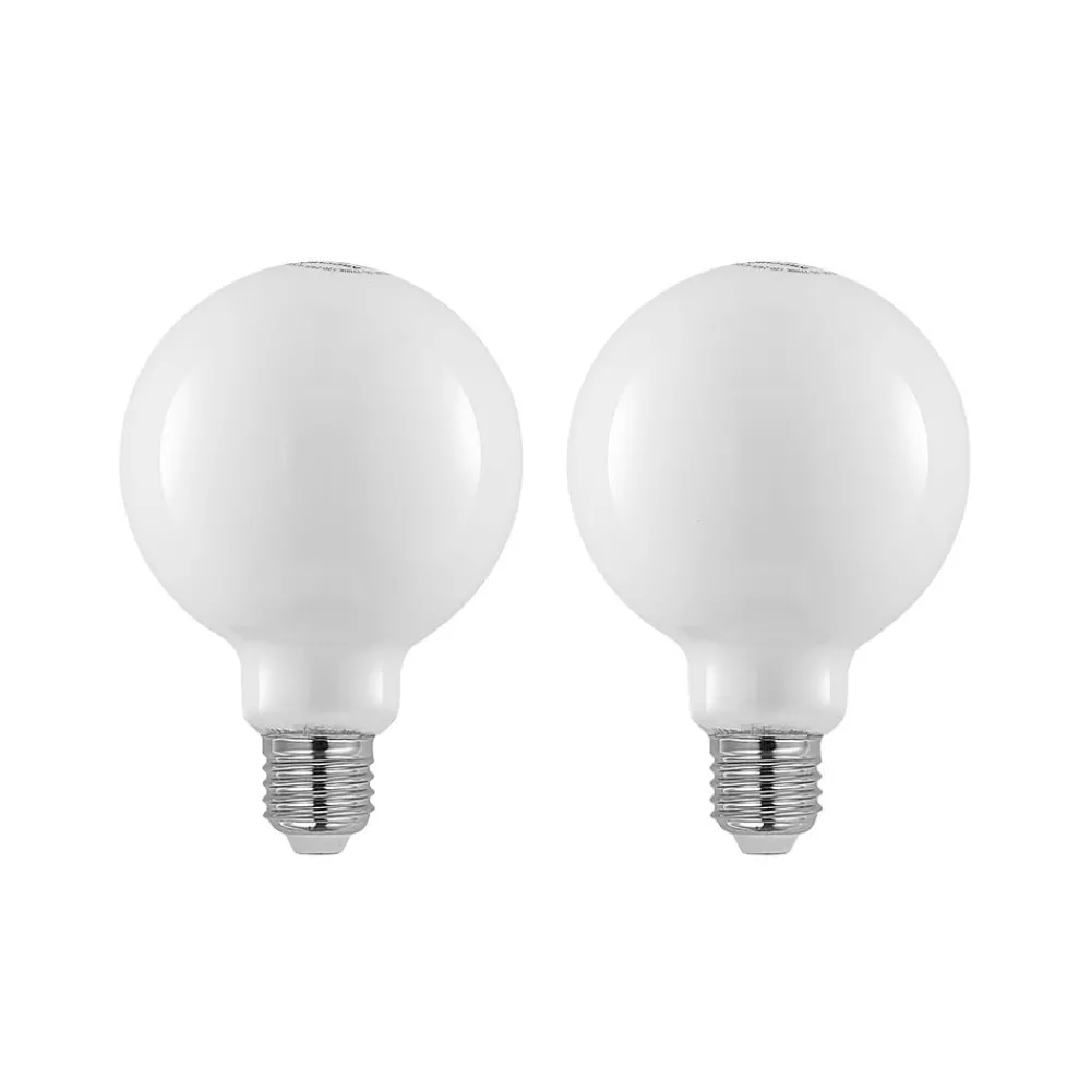 Dæmpbar Led-Pære ^ Arcchio LED-pære E27 4 W 2.700 K G95 globe dæmpes opal, 2