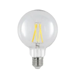 Arcchio Filament Pære|Led Pærer > LED-pære E27 8 W 2.700 K G95 globe klar 2 stk