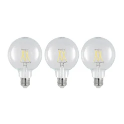 Arcchio Dæmpbar Led-Pære|Filament Pære > LED-pære E27 4 W 2.700 K G95 globe klar 3 stk