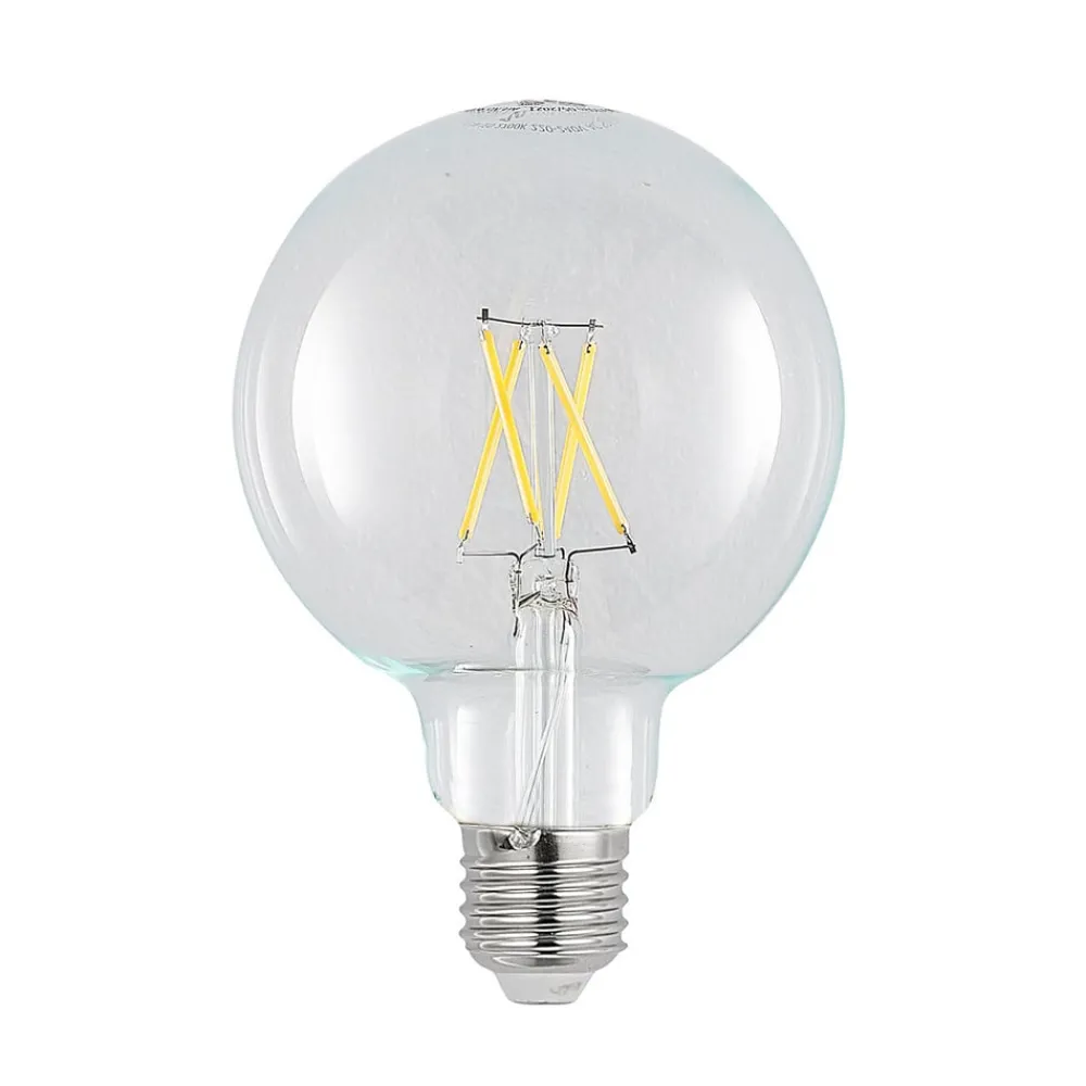 Arcchio Dæmpbar Led-Pære|Filament Pære > LED-pære E27 4 W 2.700 K G95 globe klar 3 stk