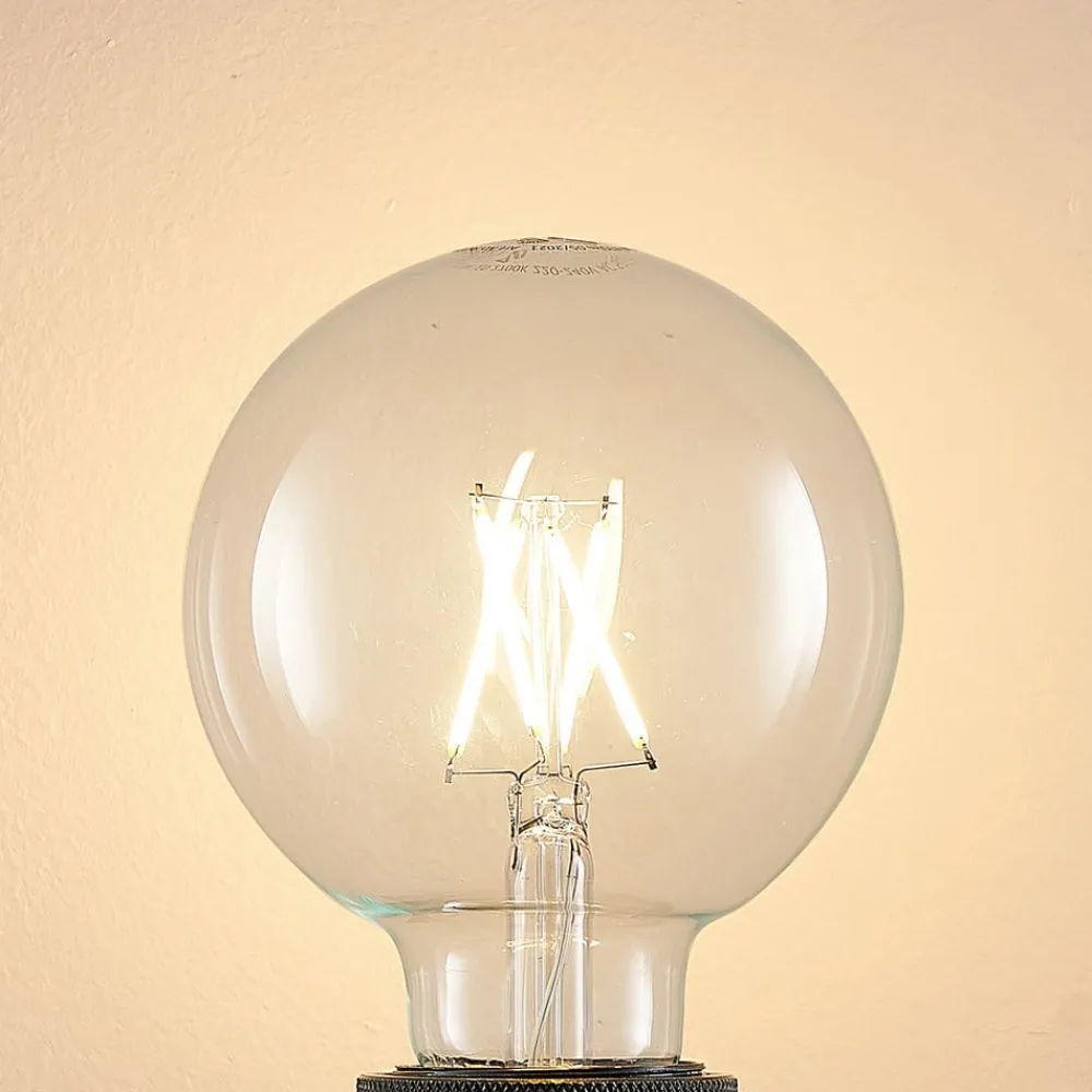 Arcchio Dæmpbar Led-Pære|Filament Pære > LED-pære E27 4 W 2.700 K G95 globe klar 3 stk