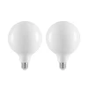 Arcchio Dæmpbar Led-Pære > LED-pære E27 6W 2.700 K G125 kan dæmpes opal 2 stk