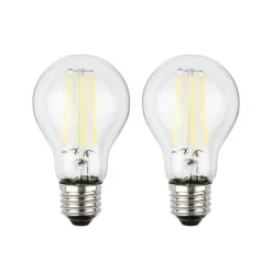 Filament Pære ^ Briloner LED-pære E27 5W klar 3000K 1055 lm energiklasse 2er