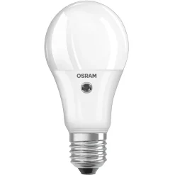OSRAM Led Pærer > LED-pære E27 10 W 2.700 K med dagslyssensor
