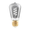 EGLO Dæmpbar Led-Pære|Filament Pære > LED-pære E27 4W ST48 2.000K Filament røgfarvet dæmpbar