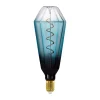 Filament Pære|Dæmpbar Led-Pære ^ EGLO LED-pære E27 4W T100 2.000K filament blå dæmpbar
