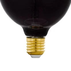 Dæmpbar Led-Pære|Filament Pære ^ EGLO LED-pære E27 4W T120 1.800K Filament røgfarvet dæmpbar
