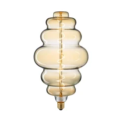 Sigor Dæmpbar Led-Pære|Filament Pære > LED-pære Giant Nest E27 6W Filament 920 dim gold