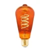 EGLO Filament Pære|Led Pærer > LED-pære ST64 E27 4 W 2.000 K filament kobber