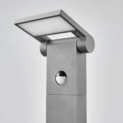 Lucande Gadebelysning Med Sensor > LED-pullert Marius med sensor, 100 cm