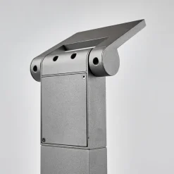 Lucande Gadebelysning Med Sensor > LED-pullert Marius med sensor, 100 cm