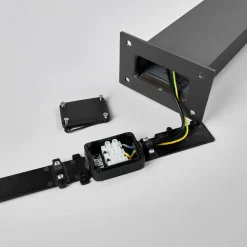 Lucande Gadebelysning Med Sensor > LED-pullert Marius med sensor, 100 cm
